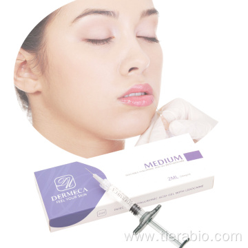 Dermeca 2ml Injectable Dermal Filler Ha Hyaluronic Acid